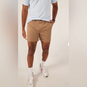 Chubbies The Staples 5.5 Inch Originals Stretch Twill Shorts Small Dark Khaki